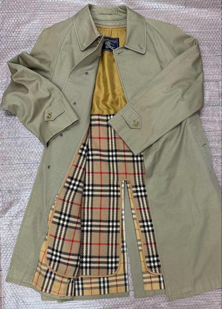 Burberrys トレンチコート メンズ ライナー付き ベージュ系