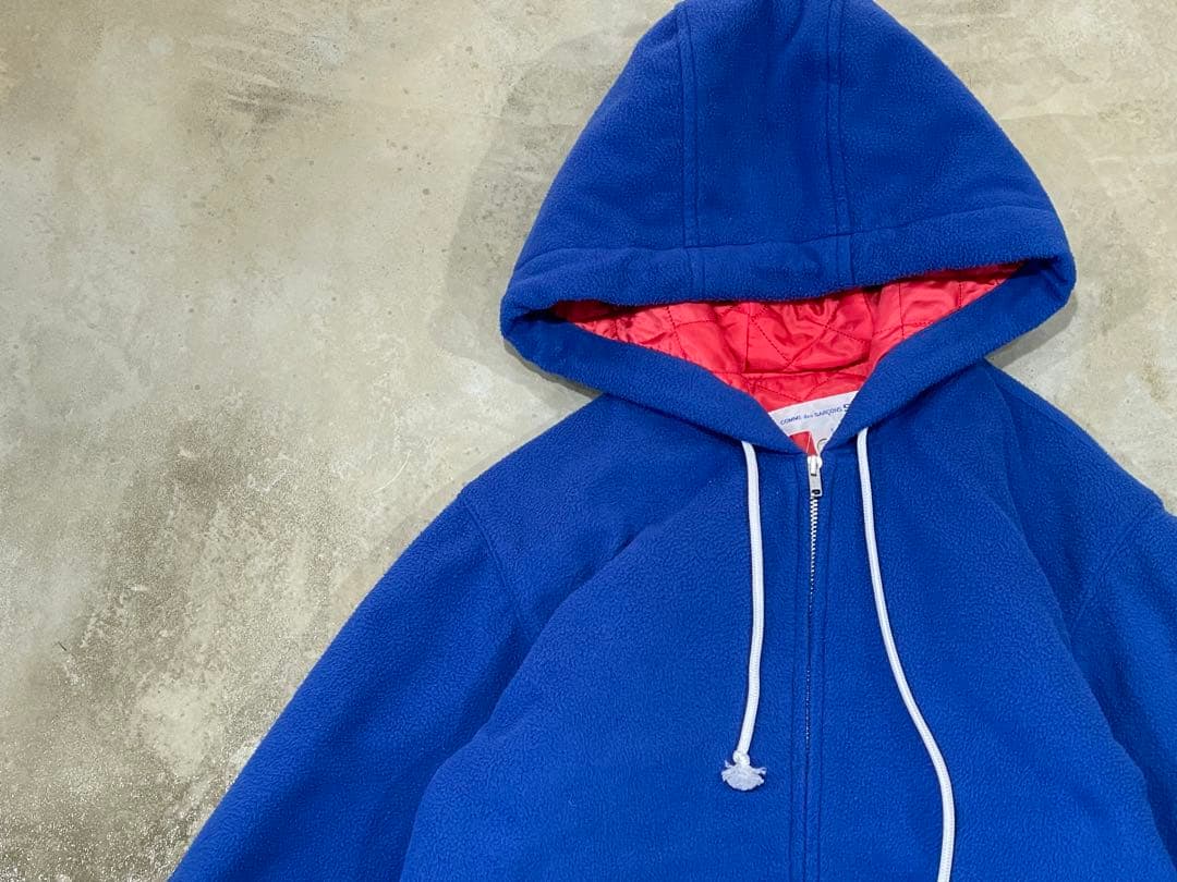 ジャケット・アウター 00s COMME des GARCONS SHIRT fleecehoodie