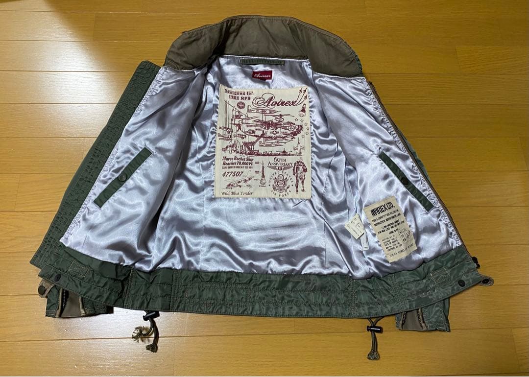 AVIREX アビレックス　フライトジャケット　レディース