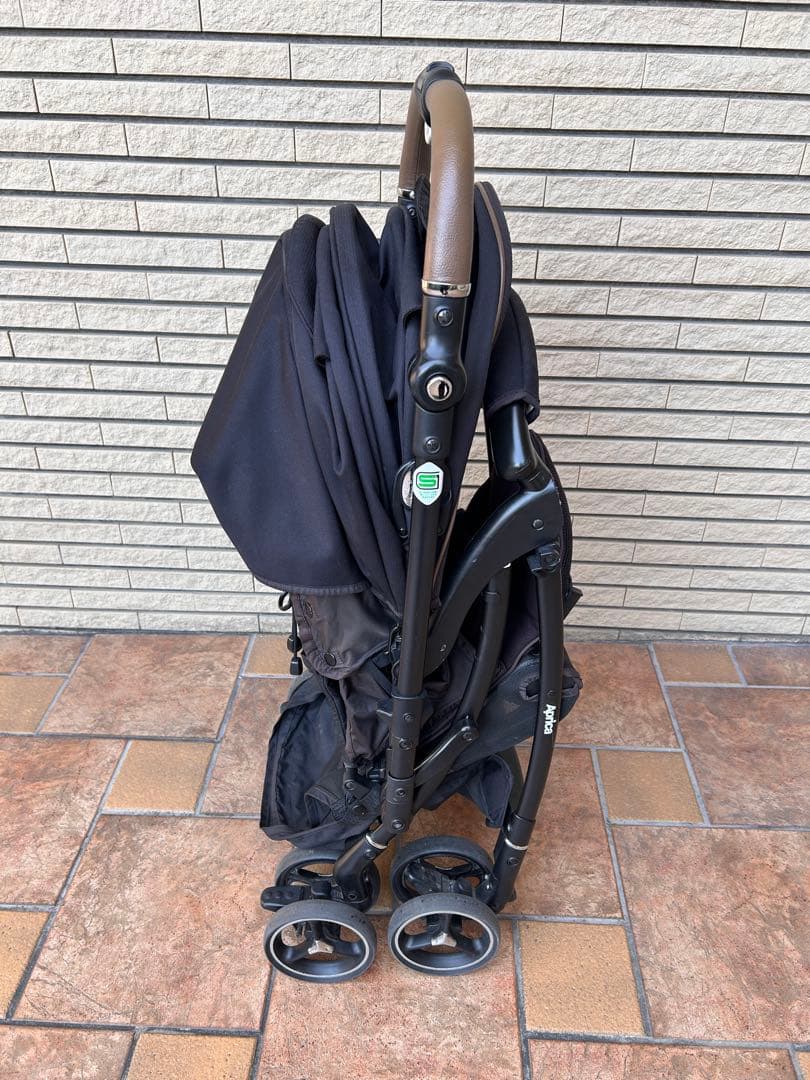 【1200台限定モデル】Aprica ラクーナビッテクッション　ブラック　黒