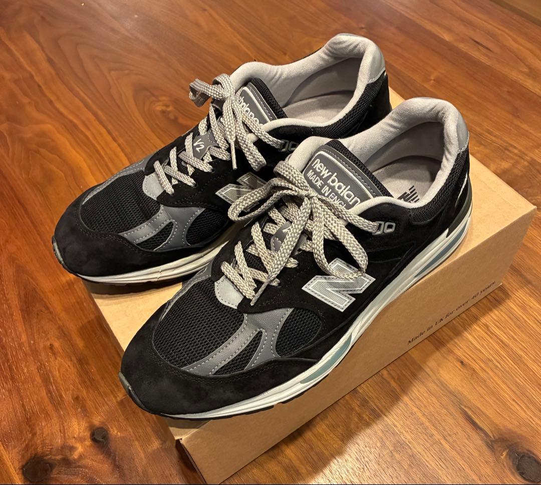 靴 new balance U991BK2 28cm