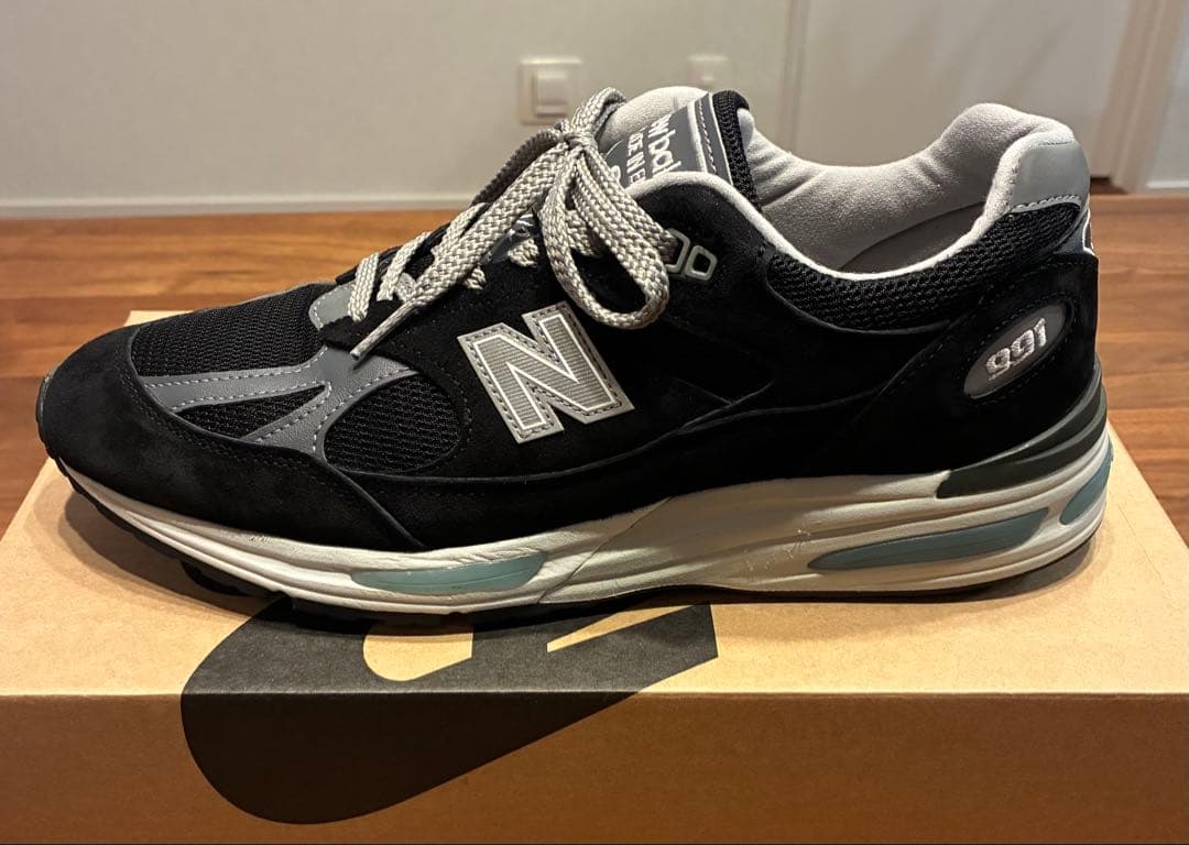 靴 new balance U991BK2 28cm