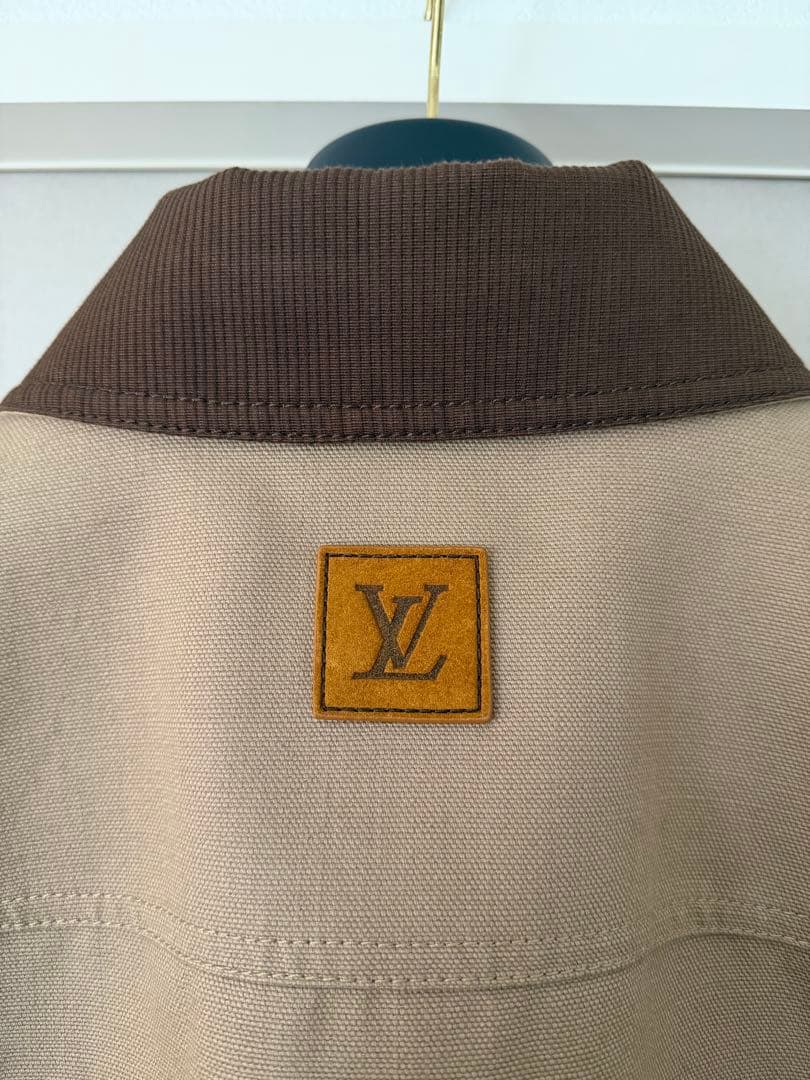 ルイヴィトン　1AGIT7 ワークウェアコットンキャンバスブルゾン size48