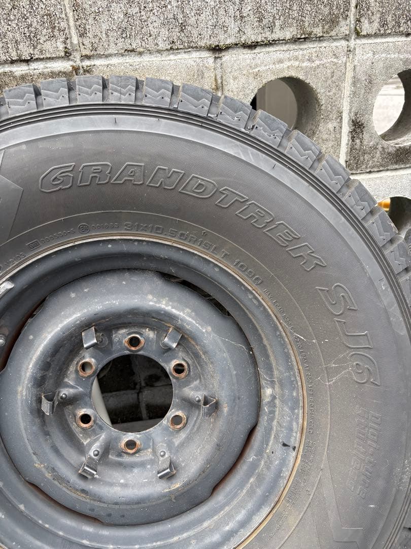 GRANDTREK 31x10.5R15LT スタッドレスタイヤ 4本セット