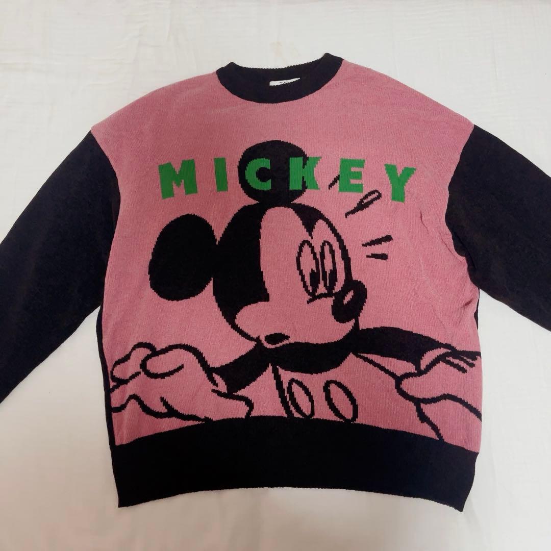 MOUSSY Disney マウジー ディズニー ニット