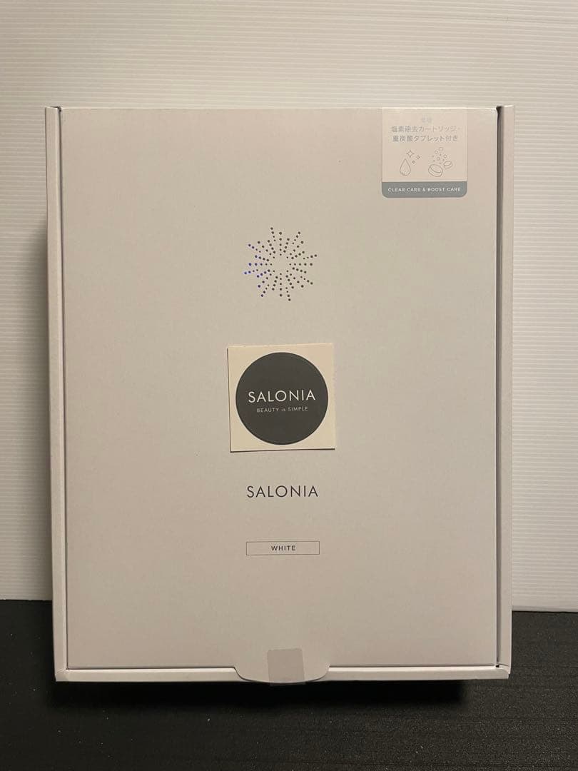 バス・洗面所用品 SALONIA FINE BUBBLE CLEAR WHITE