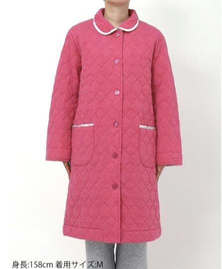 新品タグ付き ワコール あたたかなキルト ローブ ルームウェア ガウン 羽織り