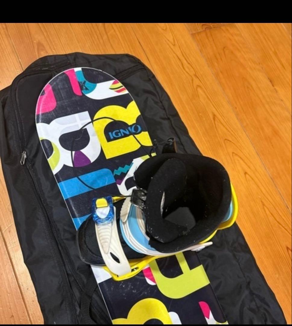 IGNIO Rocker 110 スノーボード ブーツ付き