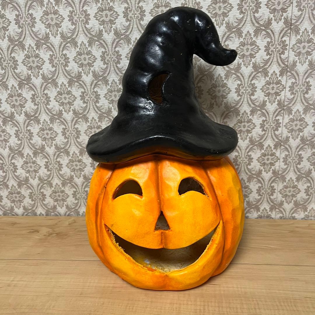 ハロウィン　ジャックオランタン　パンプキン　ガーデン用　カボチャ　オブジェ