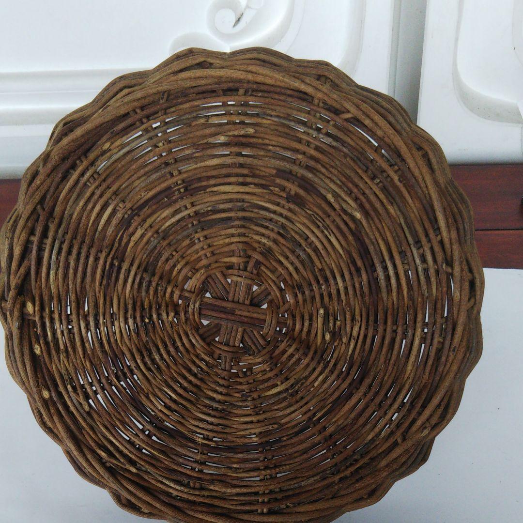 アケビ 蔓(つる) 篭 バスケット