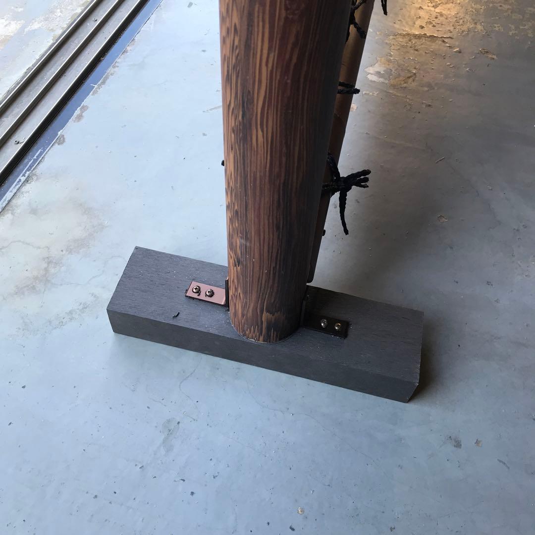 【カイナルさん専用】格子垣（人工煤竹）衝立式