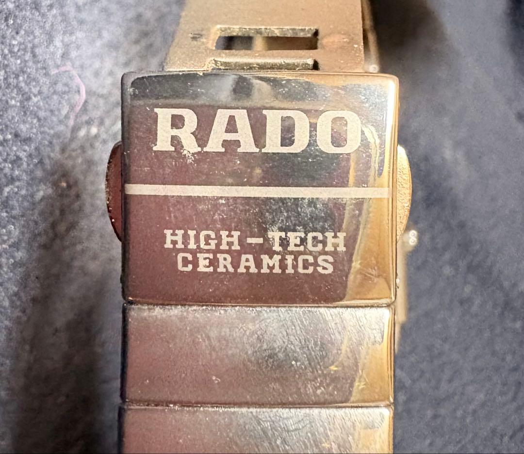 ジャンク品2本 ラドー RADO ダイヤスター チタニウム ハイテックセラミック
