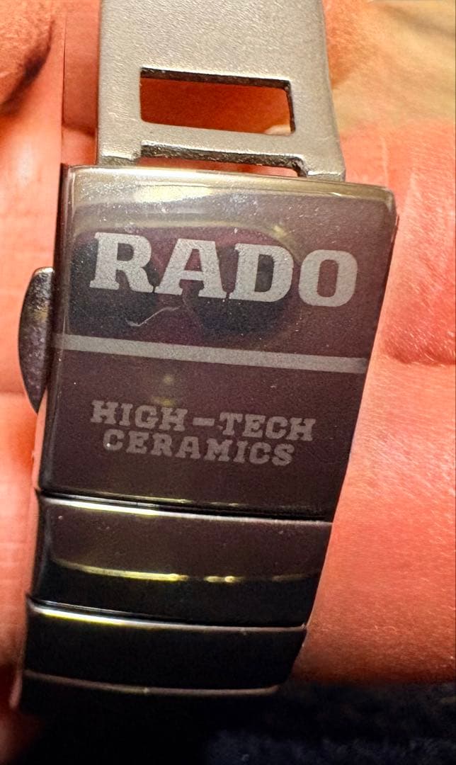 ジャンク品2本 ラドー RADO ダイヤスター チタニウム ハイテックセラミック