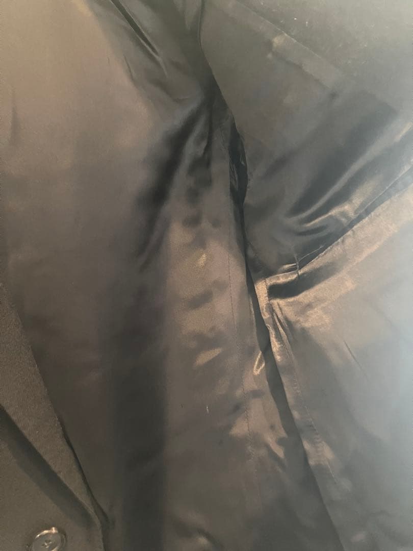 LANVIN Paris ブラック チェスターコート ルカ期