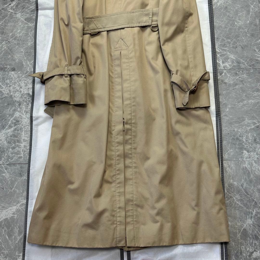 バーバリー　トレンチコート　ベルト付　ノバチェック ハニーベージュ