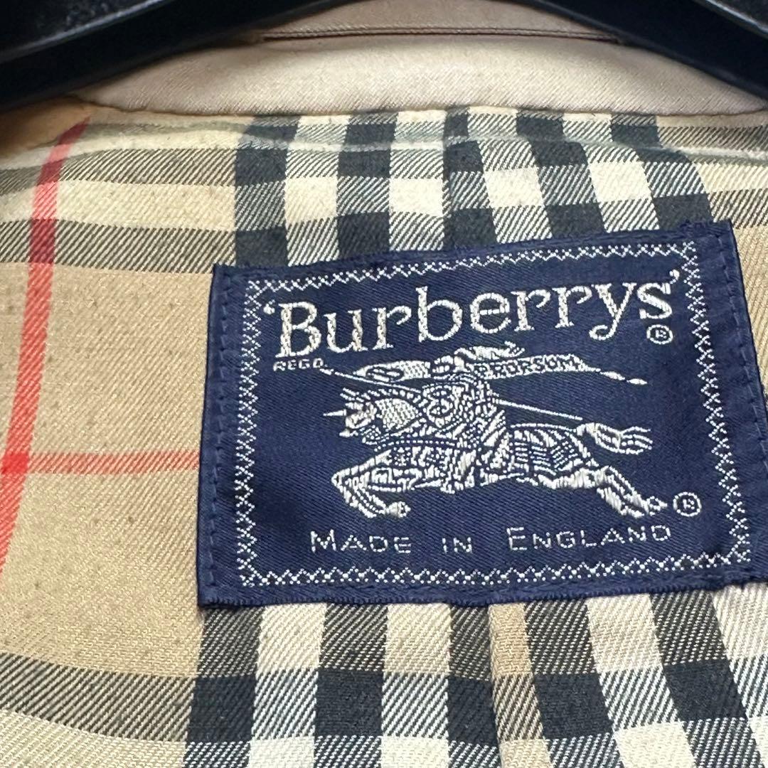 バーバリー　トレンチコート　ベルト付　ノバチェック ハニーベージュ