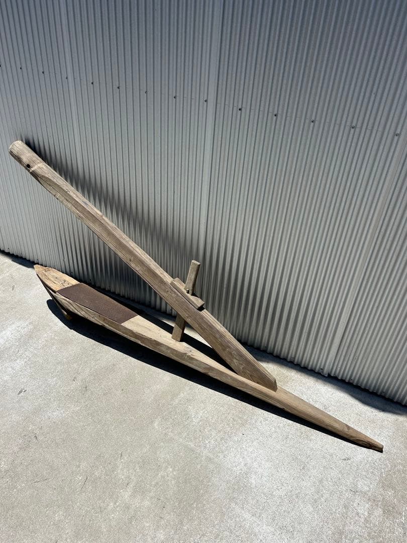 南房総で明治から昭和初期に使用されていた農具 : 棃(すき)