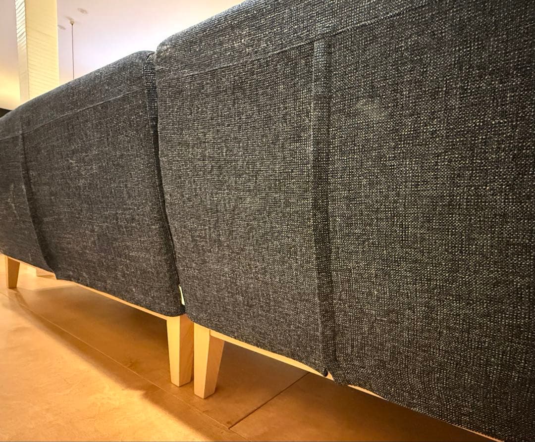 FLANNEL SOFA | MAROON カウチソファ