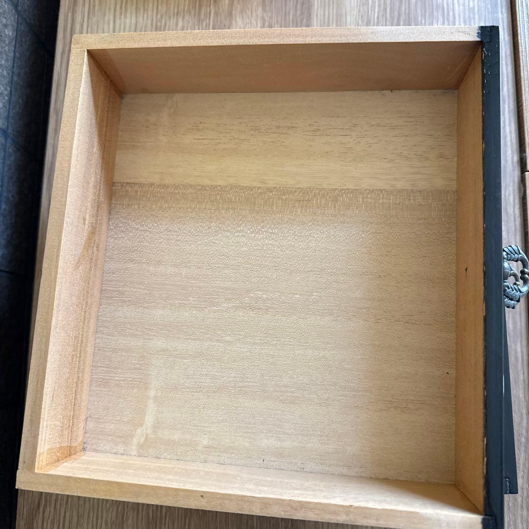 木製小物入れ　山中漆器