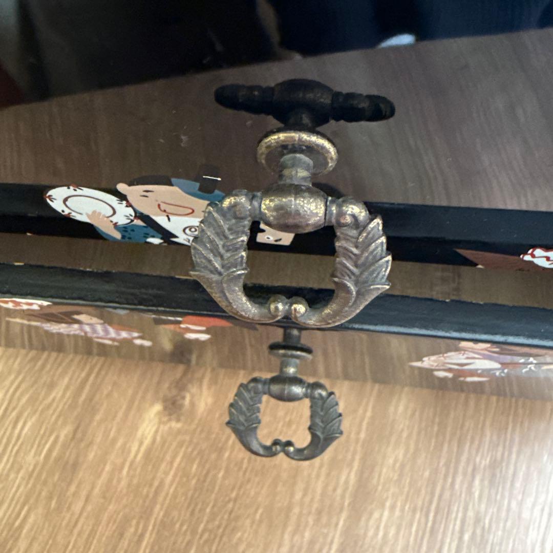 木製小物入れ　山中漆器