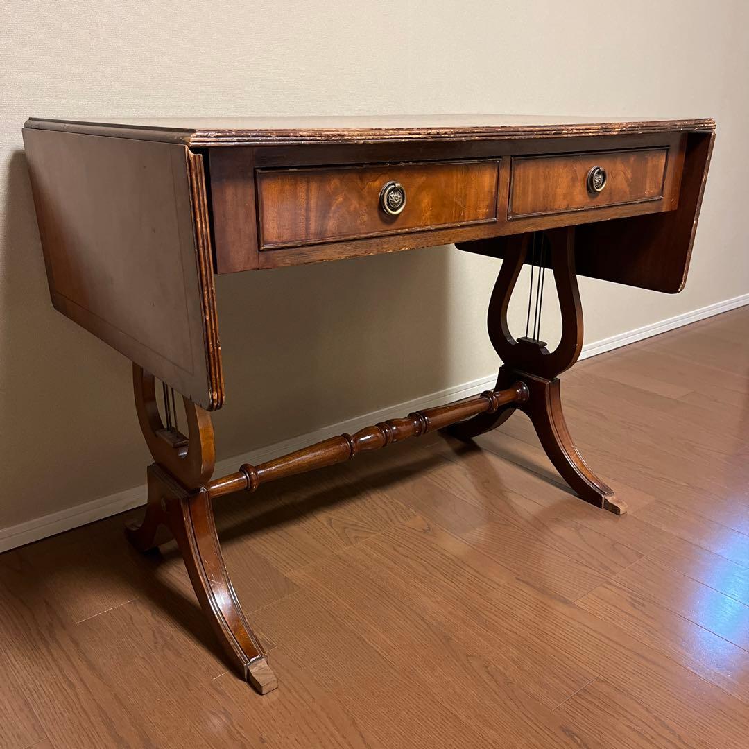 イギリスアンティーク　ドロップリーフテーブル　BERESFORD&HICKS