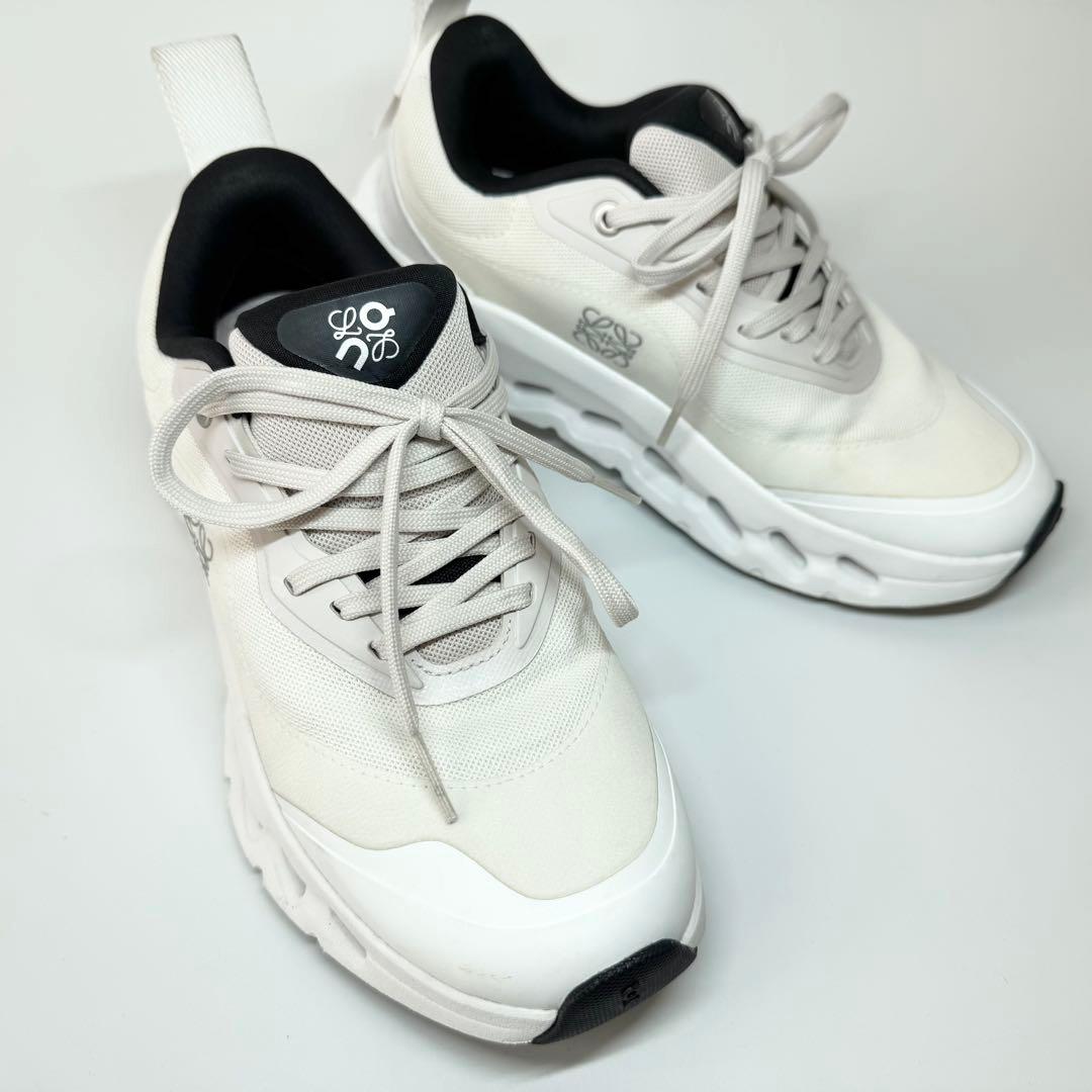 【極美品】ロエベ　オン　コラボ　クラウドティルト スニーカー　ホワイト　24㎝