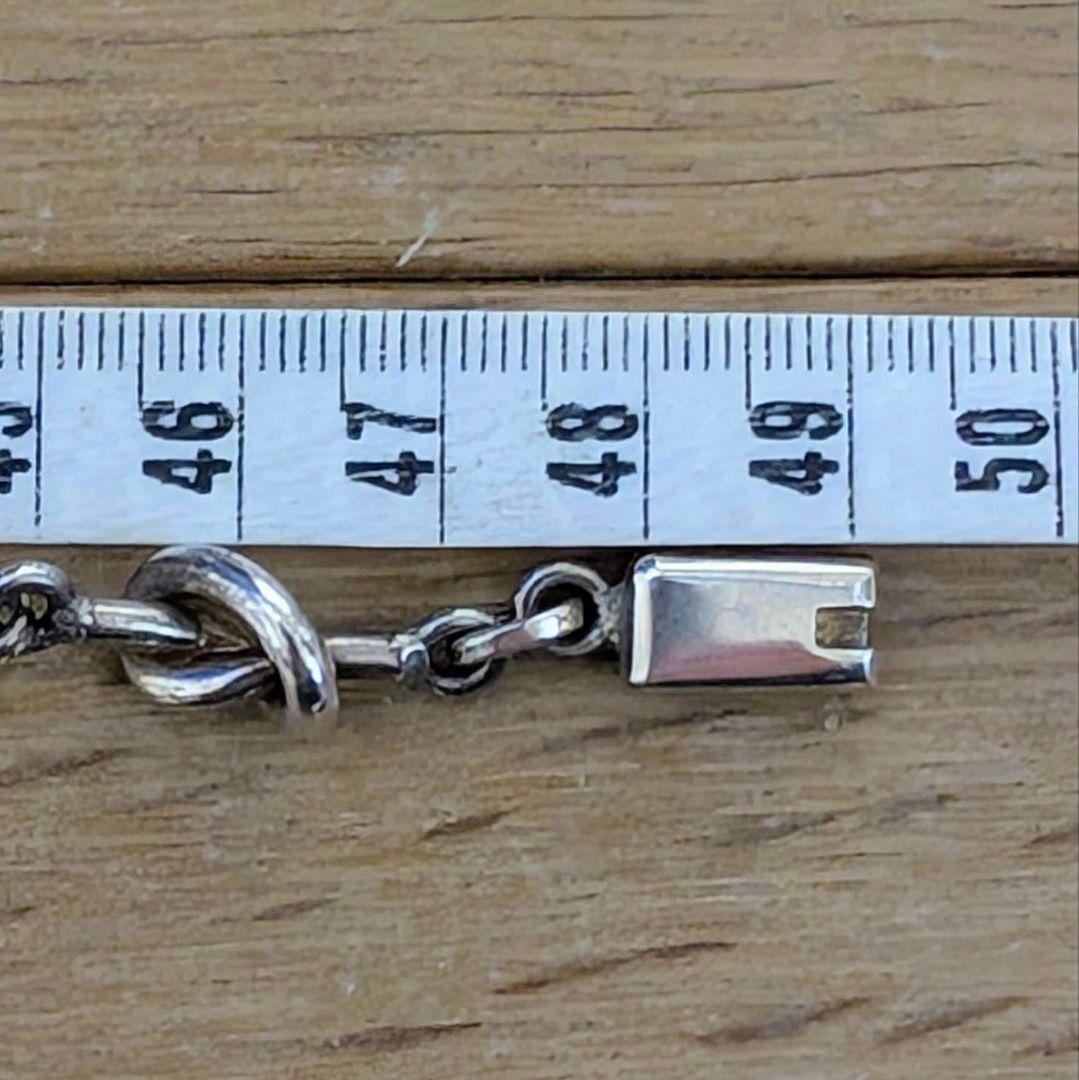 ​【極太55g】中目黒Tam購入 メキシカンヴィンテージ ノットネックレス925