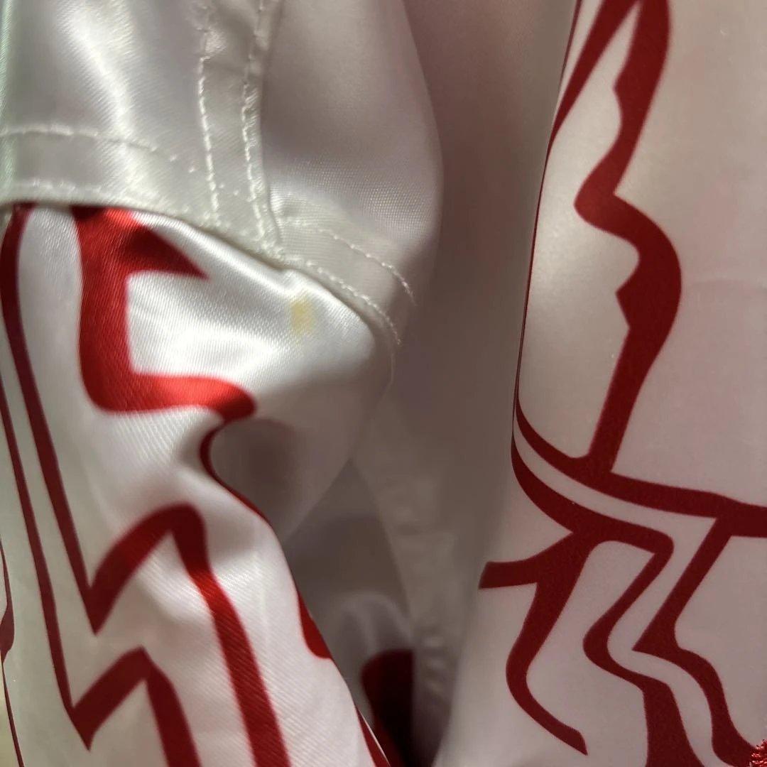 Death Row Satin Jacket White デスロウ　ジャケット