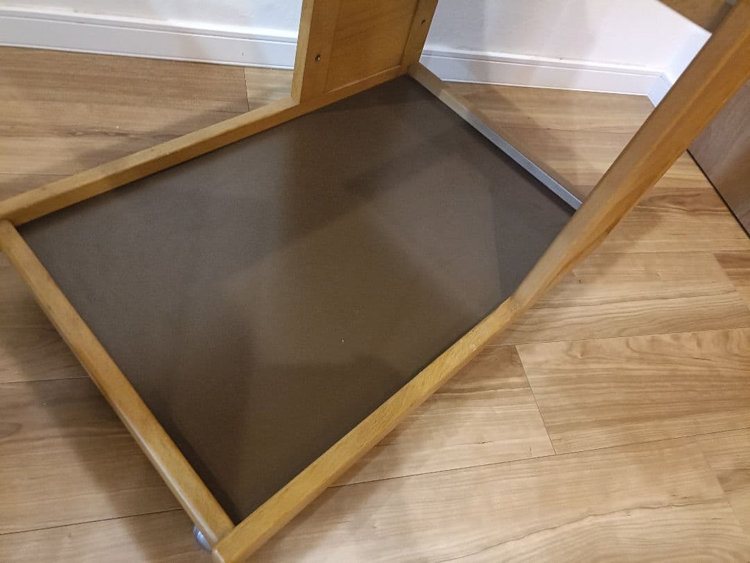 ◆カリモク◆木製キッチンワゴン キャスター付き