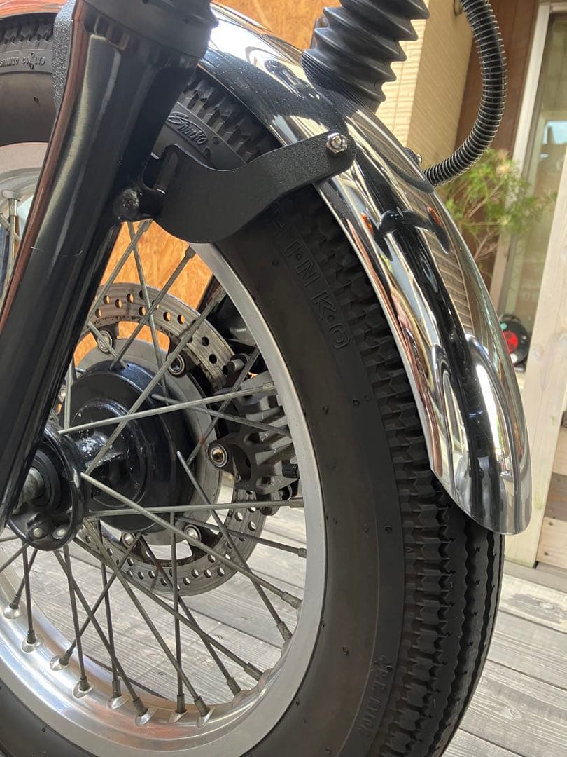 盆セール！　w650 モーターロック　フロントフェンダー