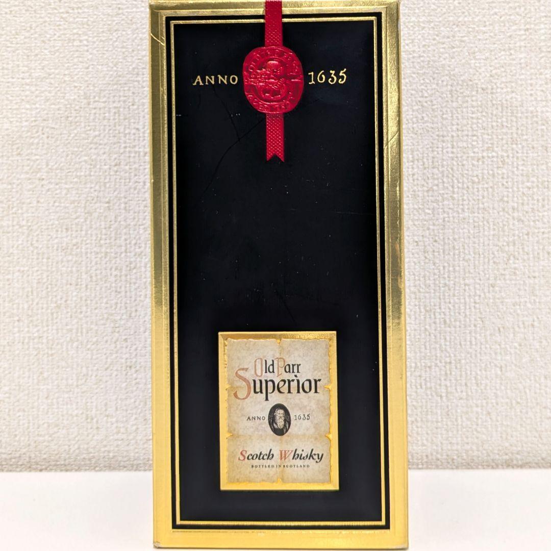 オールドパー　スーペリア　750ml 43％　古酒　未開栓　箱あり