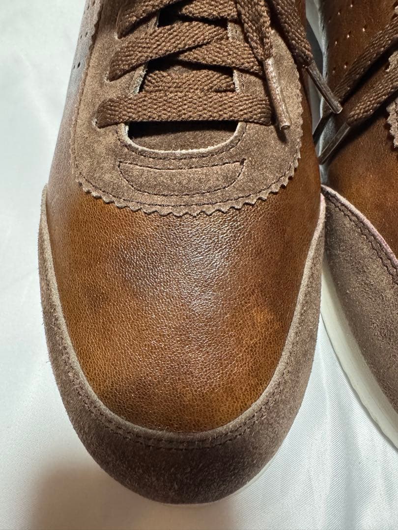 BRUNELLO CUCINELLI レザースニーカー　42 ブラウン