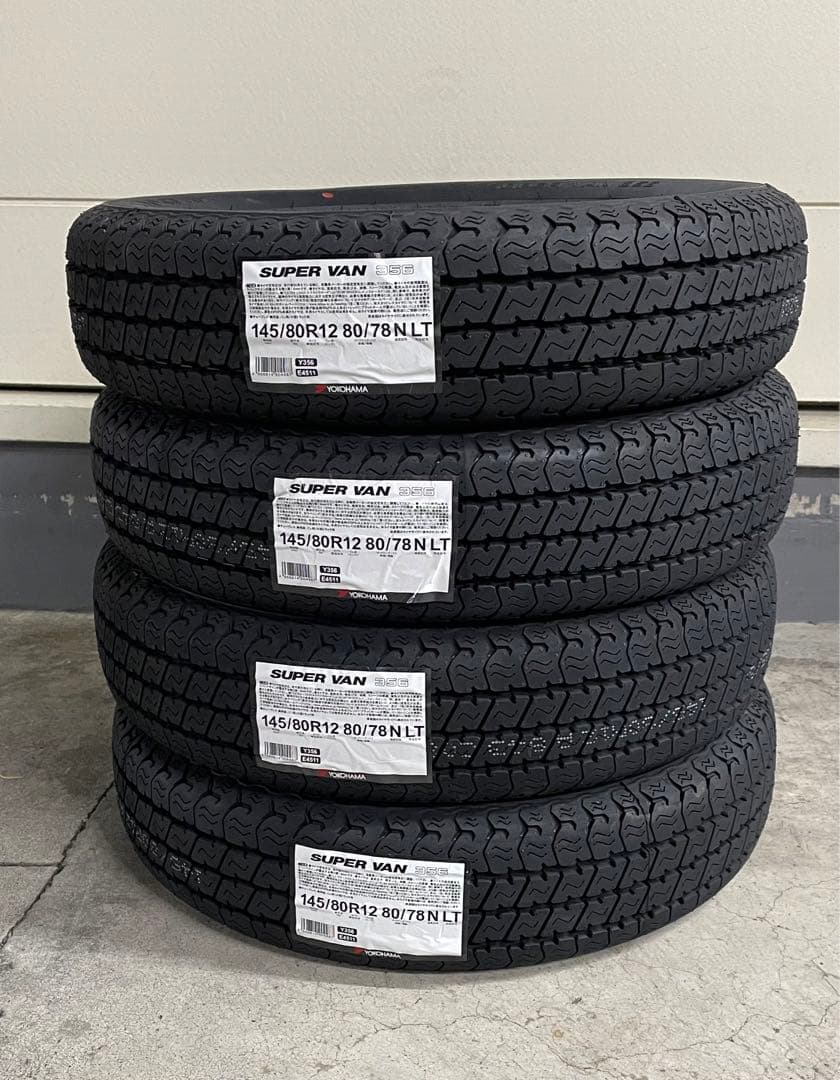 しんや【新品】145/80R12 バン用タイヤ（2025年製）