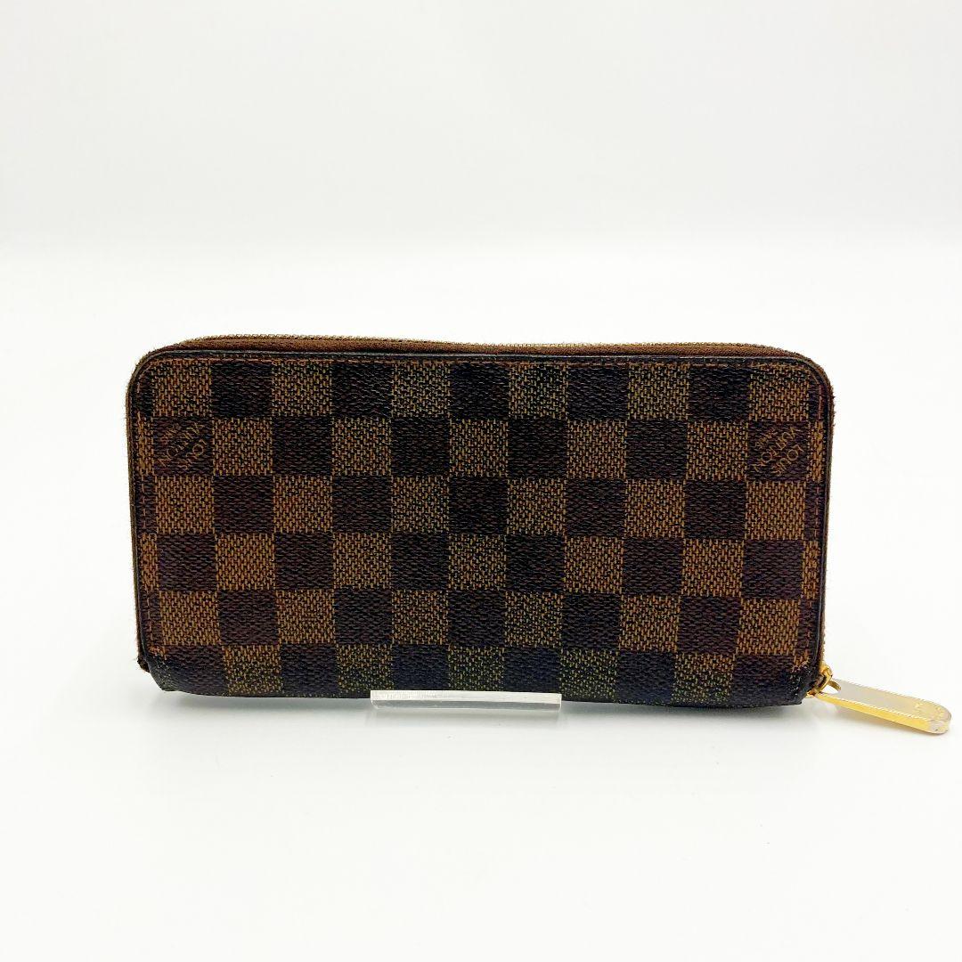 正規品 ルイヴィトン ジッピーウォレット ダミエ ラウンドファスナー長財布