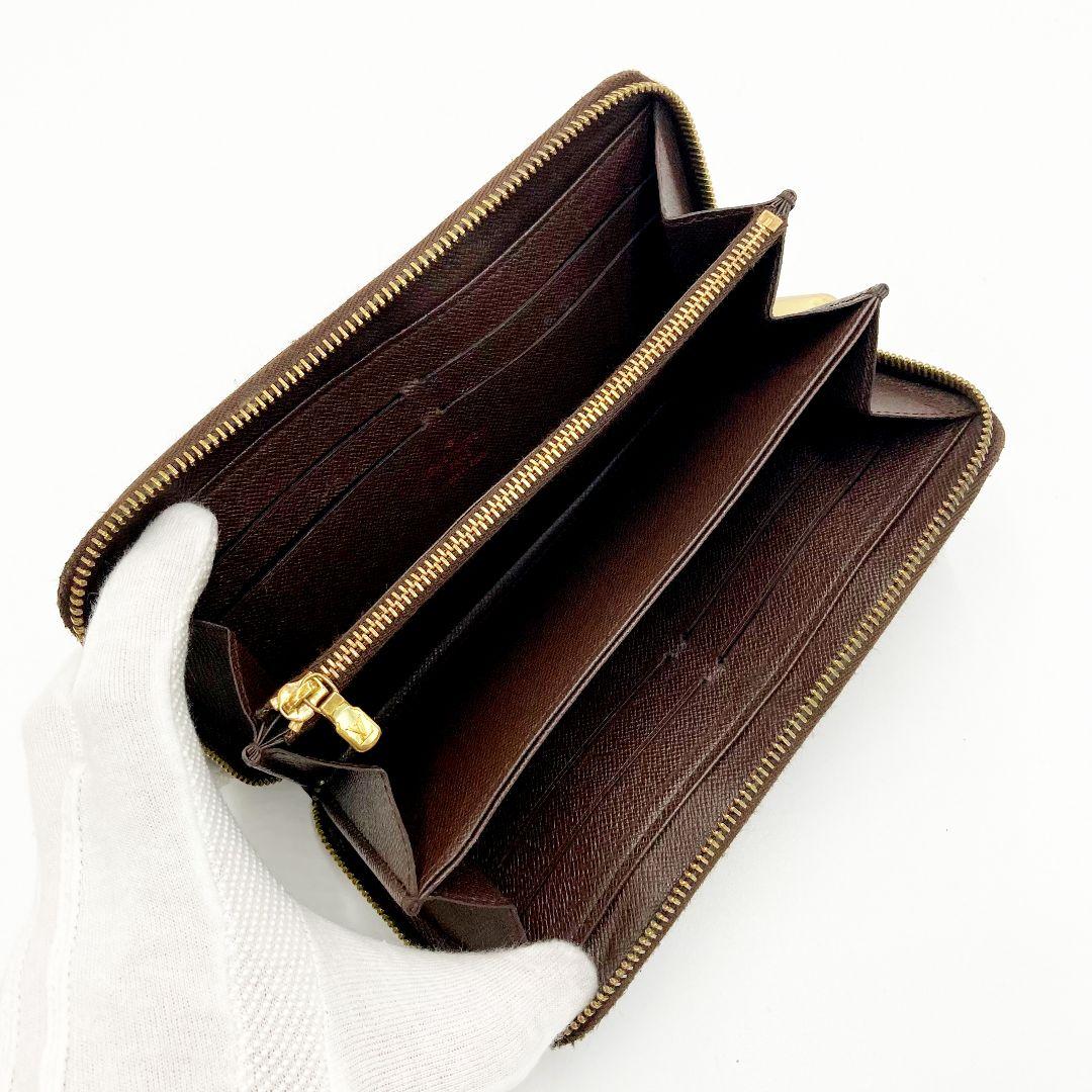 正規品 ルイヴィトン ジッピーウォレット ダミエ ラウンドファスナー長財布