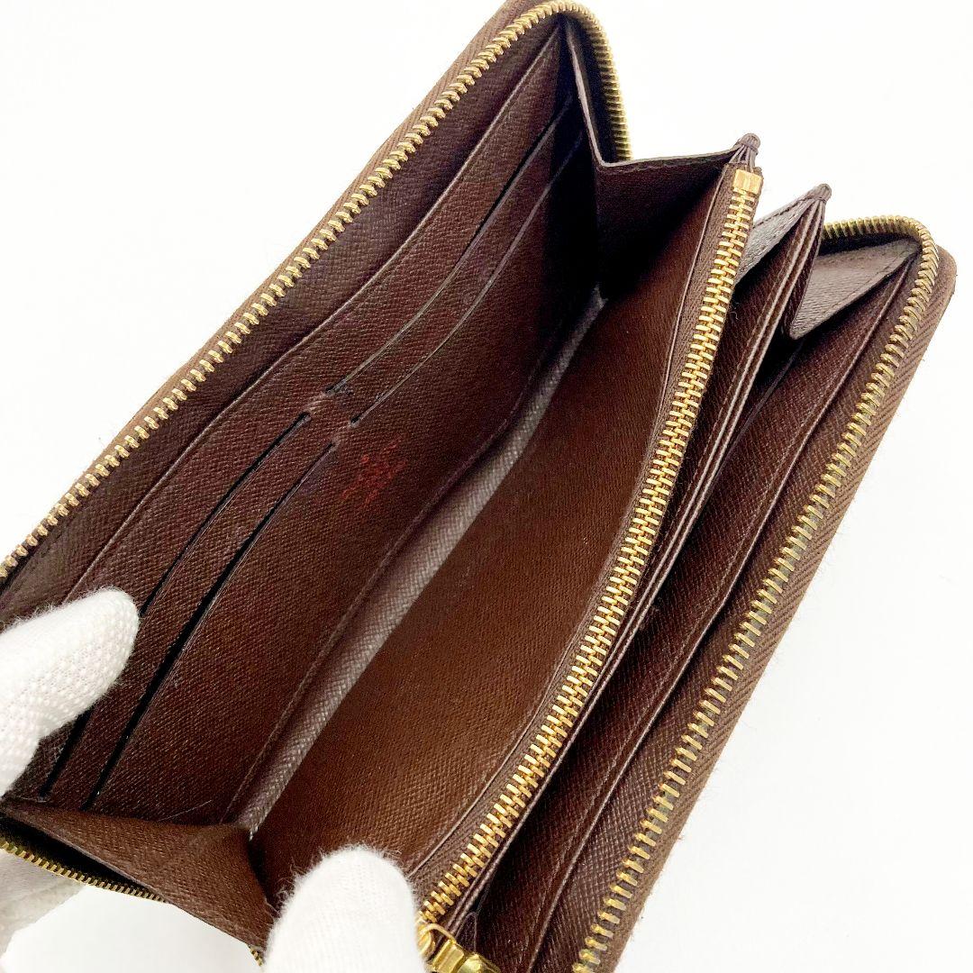 正規品 ルイヴィトン ジッピーウォレット ダミエ ラウンドファスナー長財布