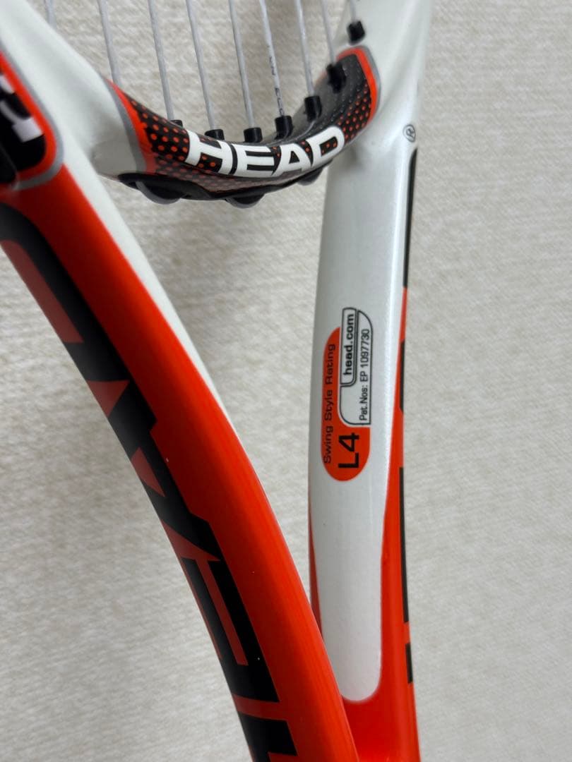 HEAD MICROGEL RADICAL PRO G3 グロメットセット付き