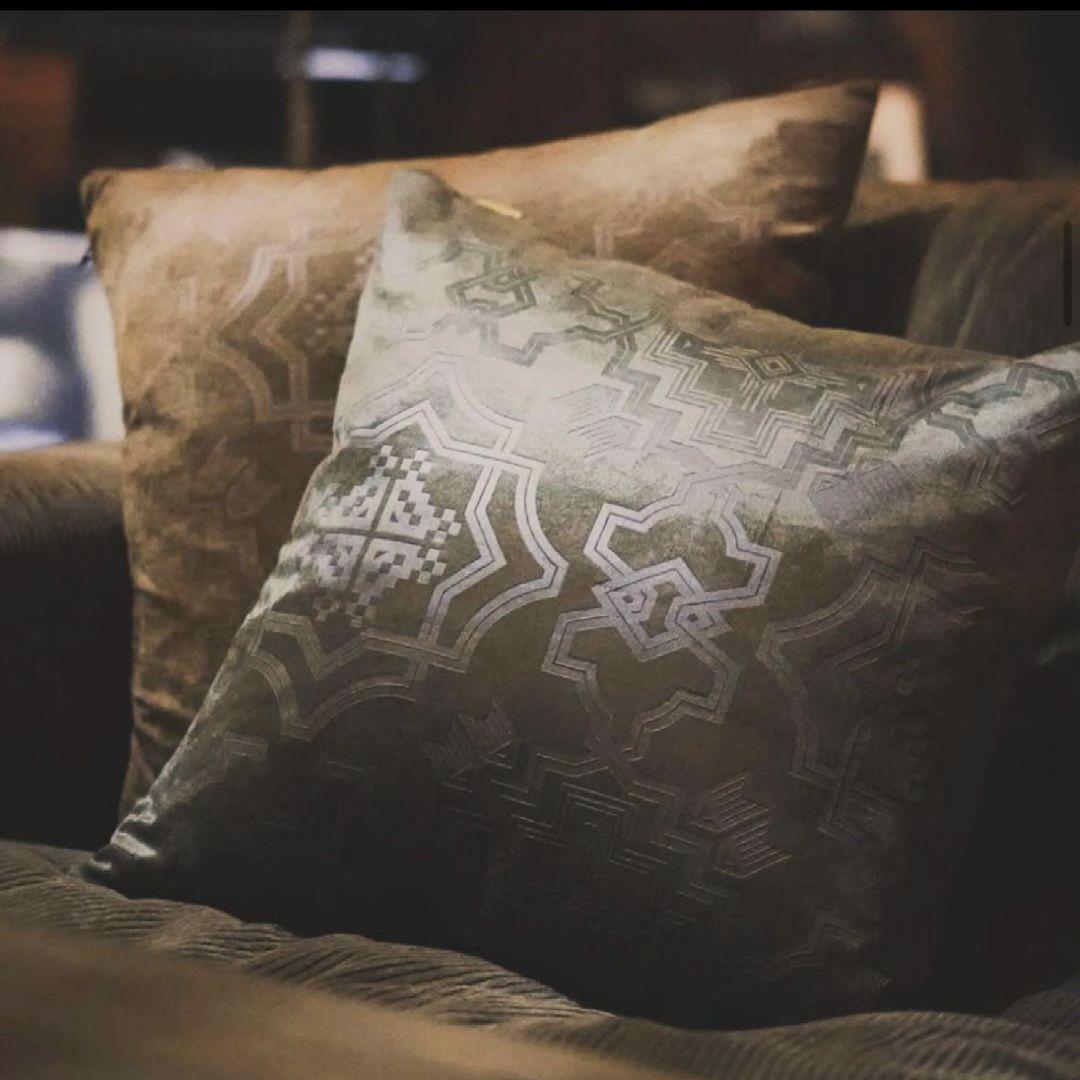 [DAYTONA]Veroa Cushion Cover　カーキ