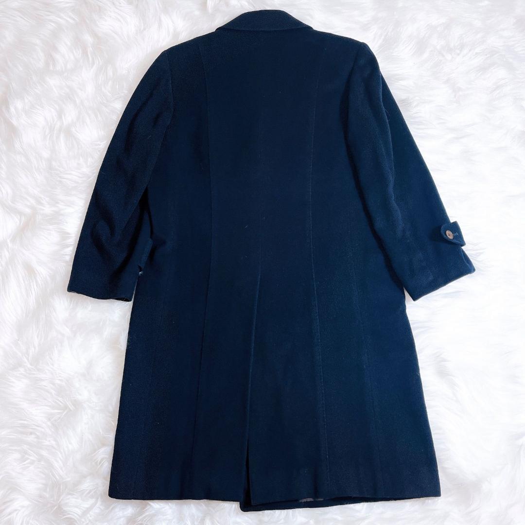 ZILLI 　ジリー　ロング丈　カシミヤ100% ダブルチェスターロングコート