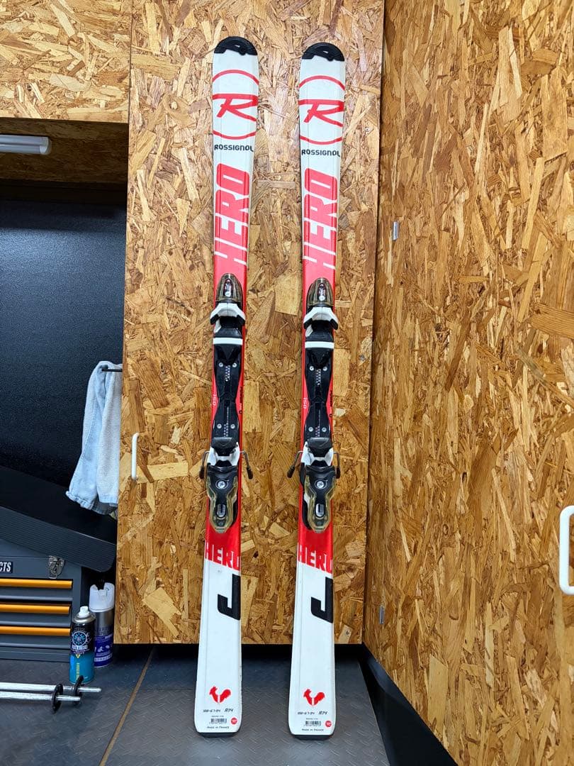 Rossignol Hero スキー板 バインディング付き