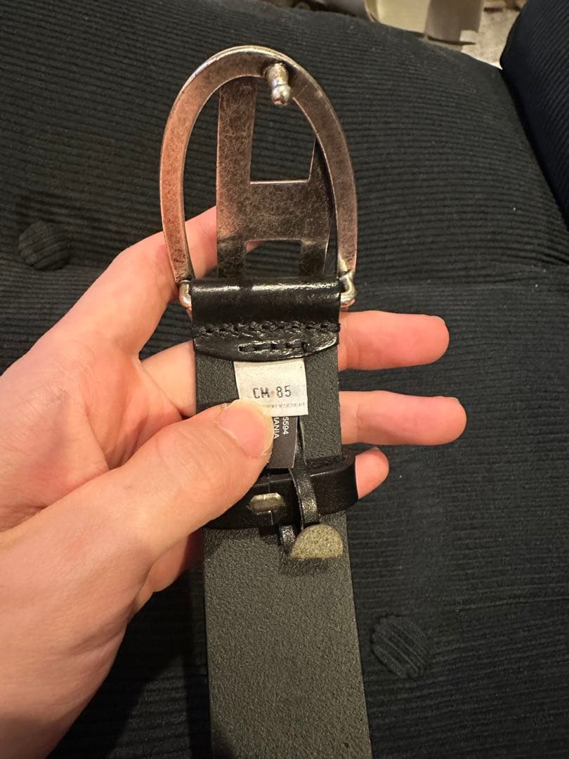 DIESEL 正規品　レザーベルト85 破格