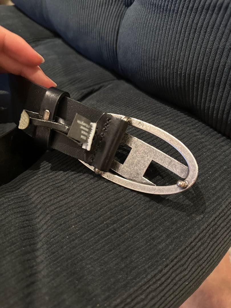 DIESEL 正規品　レザーベルト85 破格