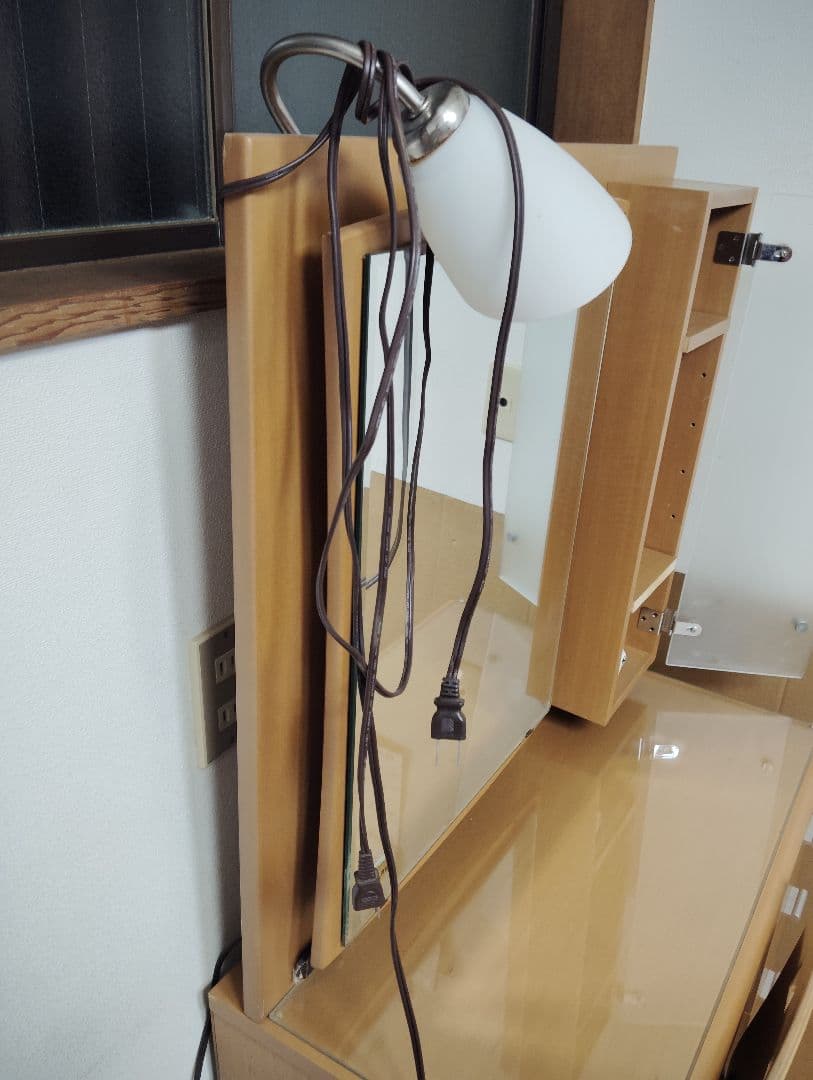 引き取り限定 鏡台 机、椅子、引き出し付き