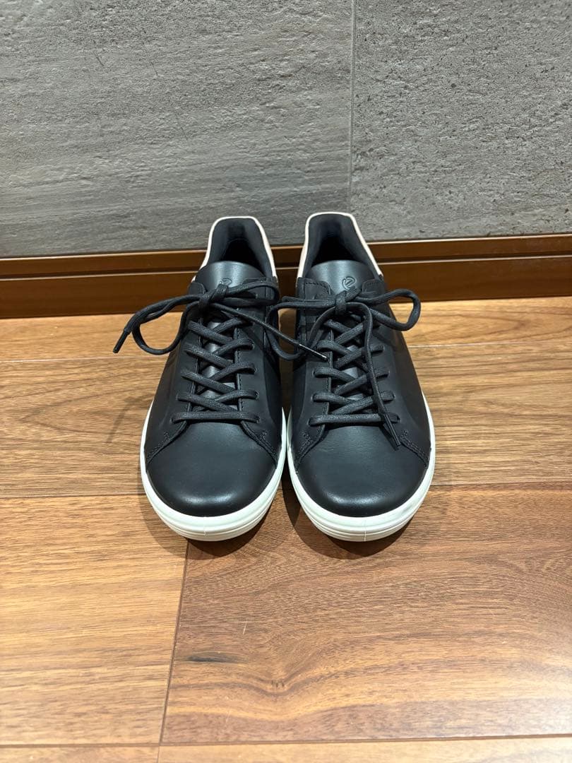 エコー ecco レザースニーカー24.5cm 新品未使用