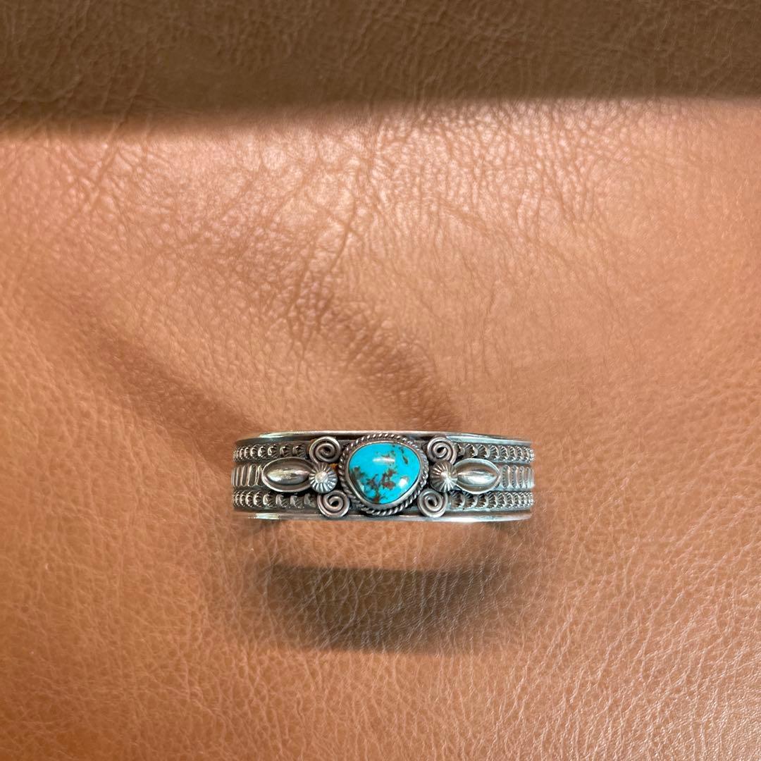 インディアンジュエリー ナバホ バングル アンディキャドマン a.cadman