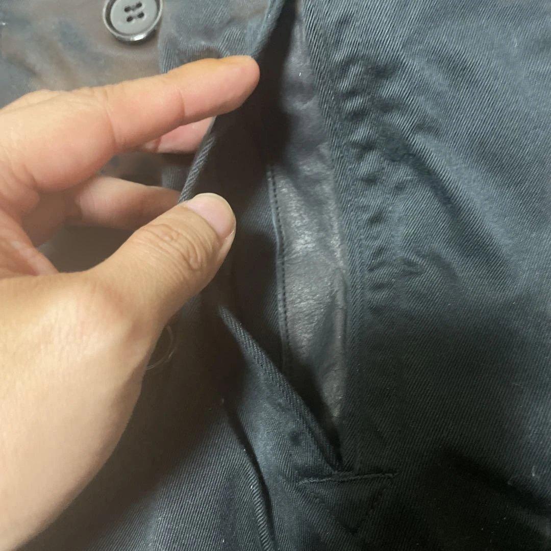 22SS NICENESS AARON ブラック Mサイズ トレンチコート