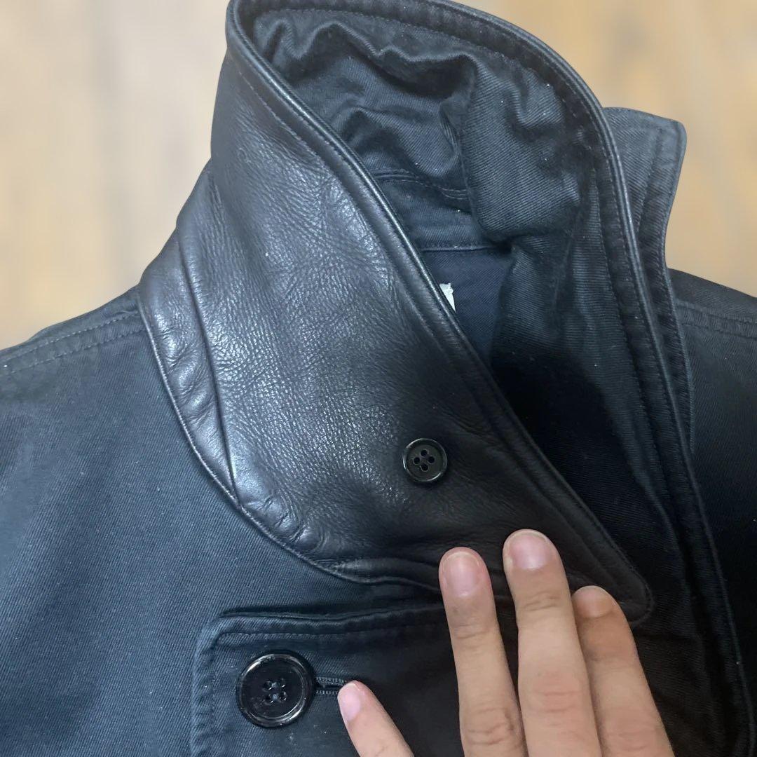 22SS NICENESS AARON ブラック Mサイズ トレンチコート