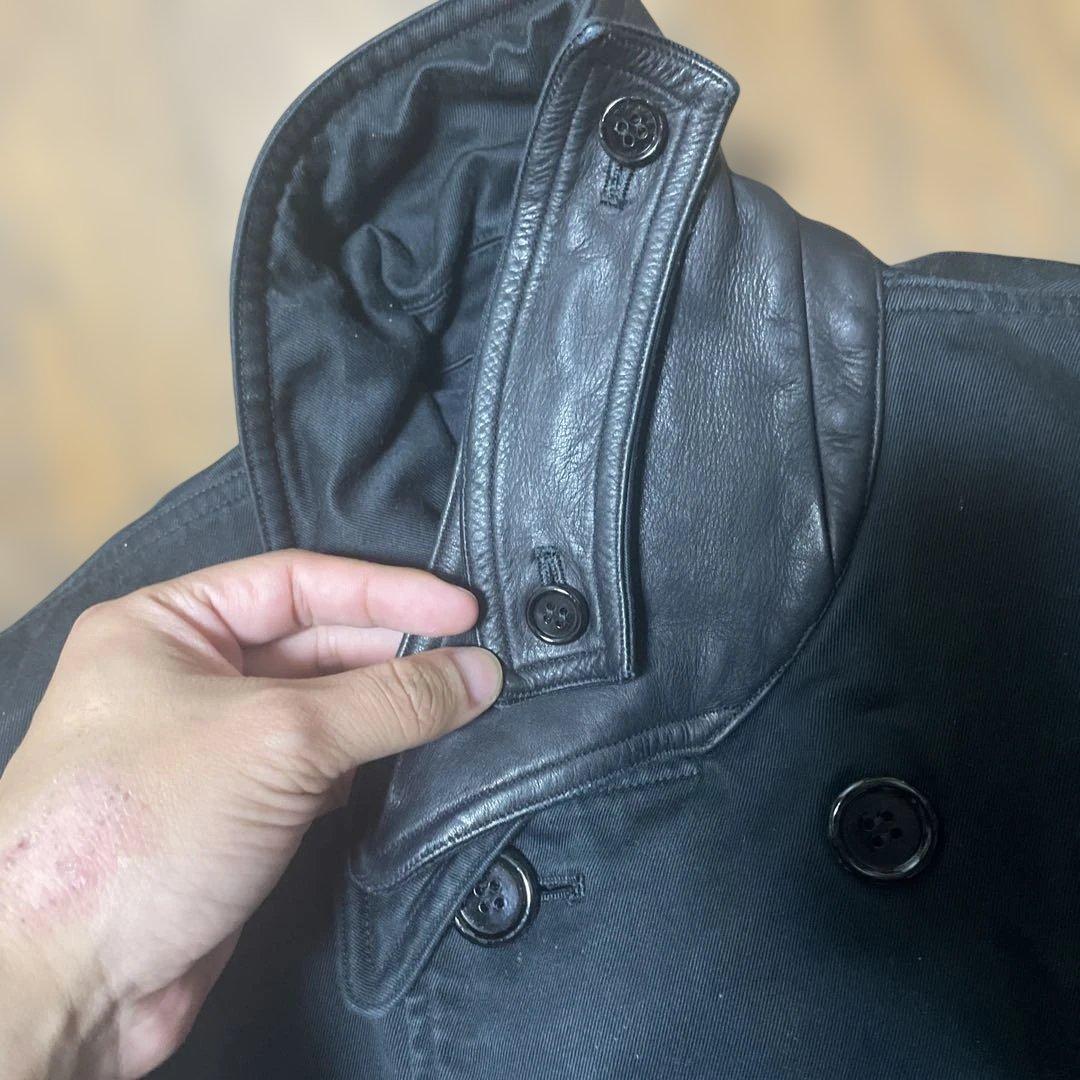 22SS NICENESS AARON ブラック Mサイズ トレンチコート