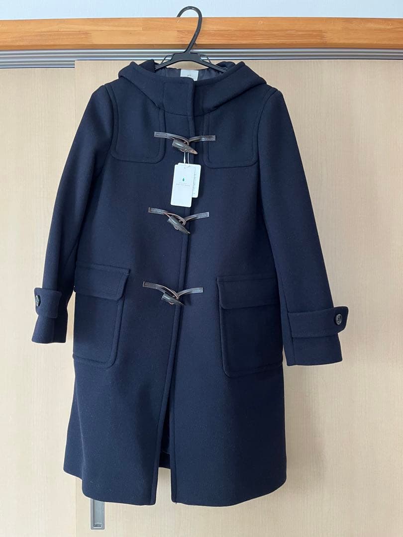 GREEN LABEL RELAXING ネイビー ダッフルコート