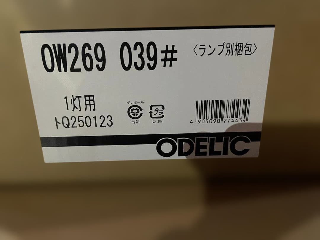 オーデリック LED 照明器具 OW269039 防湿 + 電球 NO251P1